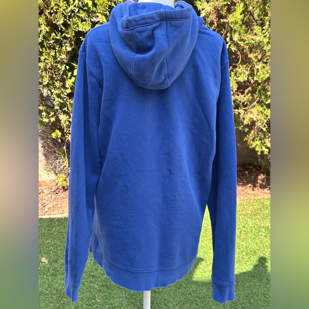 Vintage Men’s NFL Buffalo Bills Team Navy Blue Hoodie Pull Over size XL - Picture 4 of 5